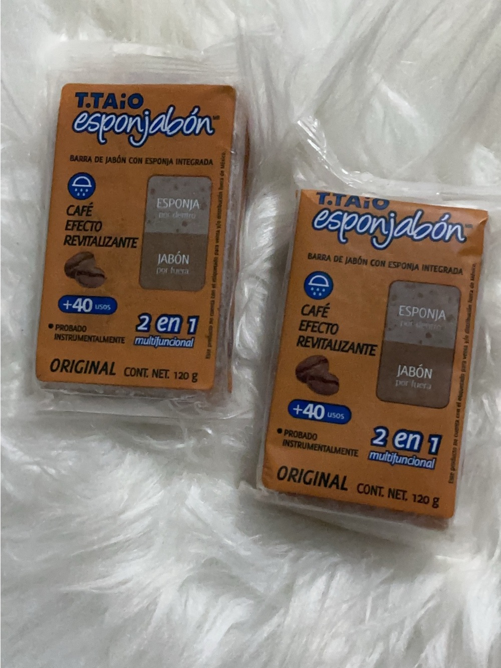 Original Coffee Effect 2-in-1 Soap Bar - Brown